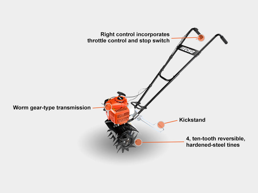 TC-210 Compact Tiller Cultivator