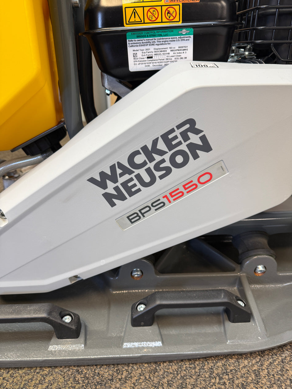 Wacker Neuson Single-direction vibratory plates BPS1550Bw