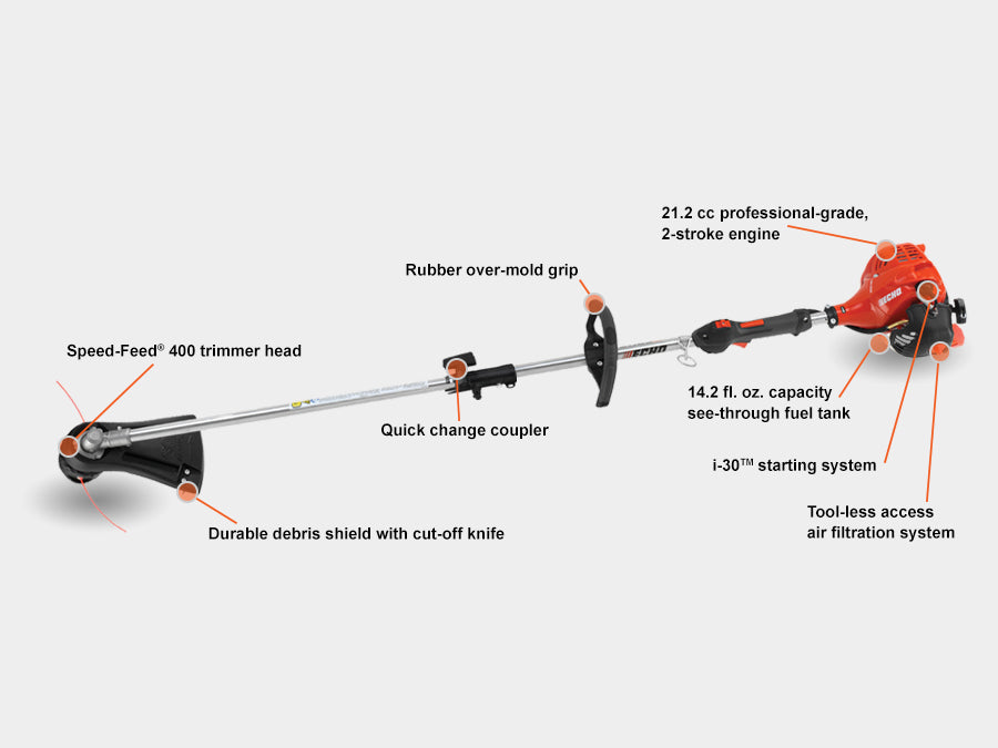 PAS-225SB Combo Kit, Powerhead with Trimmer attachment