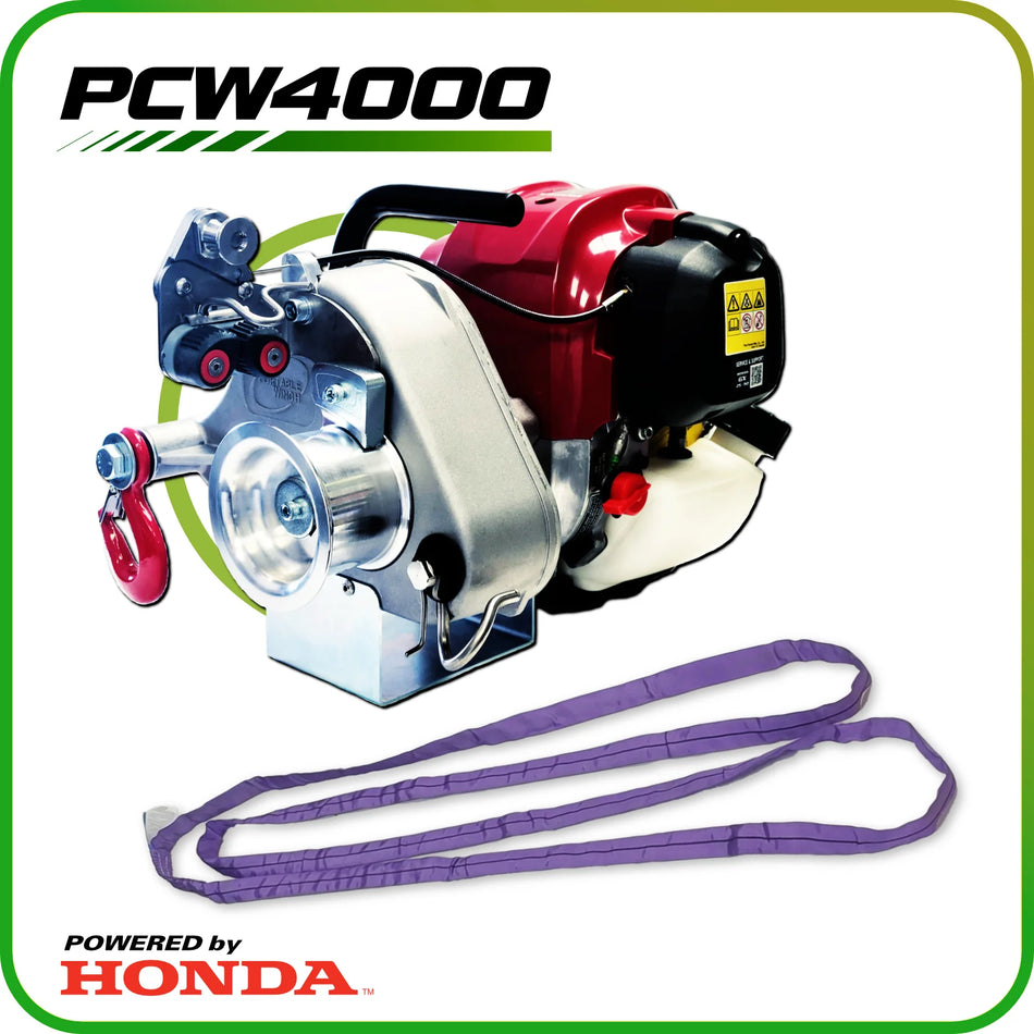 PCW4000 GX50 Gas-Powered Portable Winch
